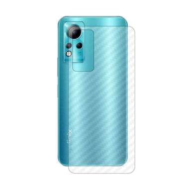 Promo Garskin Infinix Note 11 / Note 11 NFC Skin Clear Carbon Hydrogel Back Cover Infinix Note 11 NF