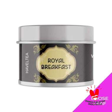 Haveltea Royal Breakfast Mini Tin Teh Hitam Teh Indonesia - Loose Leaf [15g]