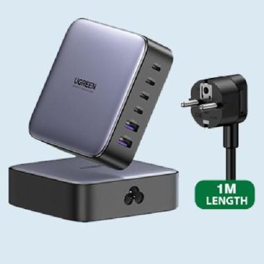 UGREEN Adaptor Charger 200W 6in1 USB C Macbook iPad Pro Air Samsung
