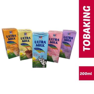 Promo Harga Ultra Milk Susu UHT Taro 200 ml - Blibli