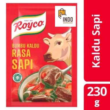 royco sapi 230g / bumbu pelezat royco sapi 230 gram / Royco rasa sapi 230g / Royco kaldu sapi