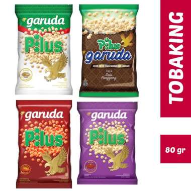 Pilus Garuda 80gr + 16gr Original Sapi Panggang Pedas Mie Goreng Rendang HALAL Pedas