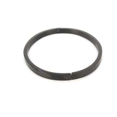 Dparis Silver Gelang Tangan Bangle Model Polos Hitam KK073 BLACK