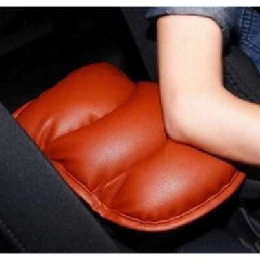 noona variasi mobil ArmRest Bantal Mobil BLACK