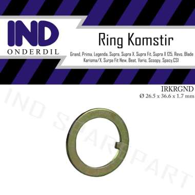 IND Onderdil Ring Komstir for Vario 110 Karbu Techno 125/ 150 New LED 2018 eSP KUNING