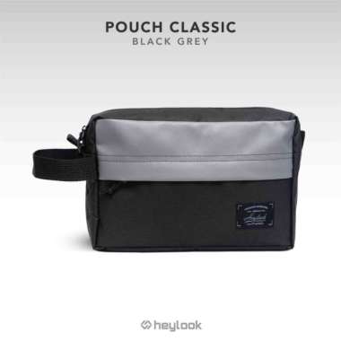 Tas Clutch Pouch Classic Bag Dompet Untuk Hp Power Bank Pria Wanita B9