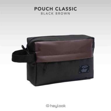 Tas Clutch Pouch Classic Bag Dompet Untuk Hp Power Bank Pria Wanita B9