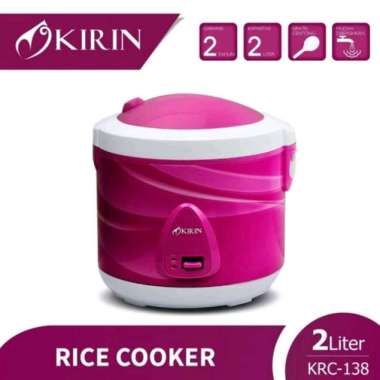 MAGIC COM KIRIN KRC 138 - MAGIC KIRIN 2L - KIRIN MAGIC COM 2L - RICE COOKER KIRIN KRC 138 - MEJIK KO