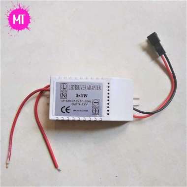 LED DRIVER ADAPTER 3x3 W