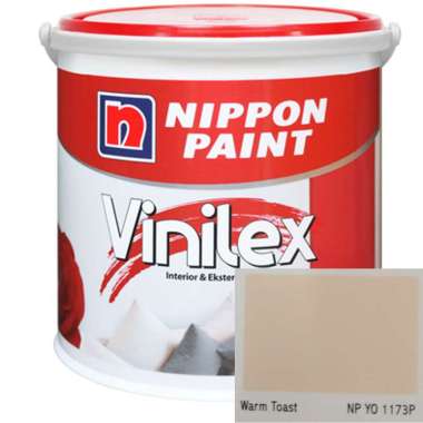 Nippon Paint Vinilex Tinting NP YO 1173P Warm Toast Cat Tembok [5kg] warm toast Jakarta
