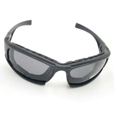 Daisy X7 Kacamata Sepeda Dengan 4 Lensa Black