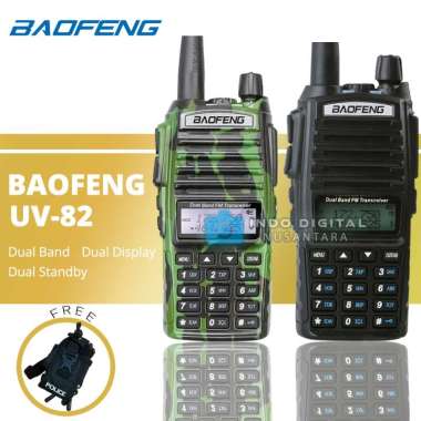 Jual Baofeng Uv 82 Two Way Uhf Vhf Radio Walkie Handy Talkie