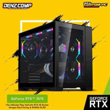 DENZ XTREME PC | INTEL i5-12400F | RTX 3070 | NVMe | DDR4 16GB RGB 3200