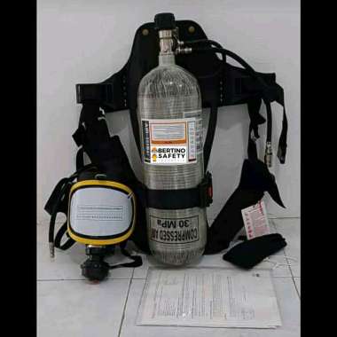 SCBA BREATHING APPARATUS CARBON - 6.8 Liter Merk HYPRO