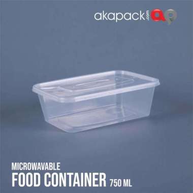 Food Container KIIP 750ML / wadah makanan kotak / thinwall KIIP MERK KIIP