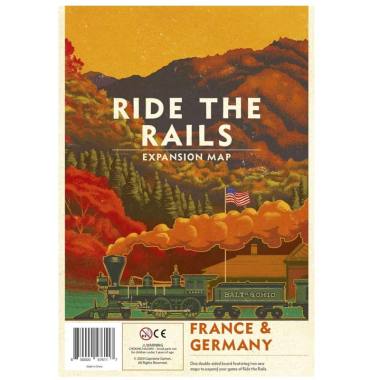 Ride the Rails: France & Germany Board Game Expansion