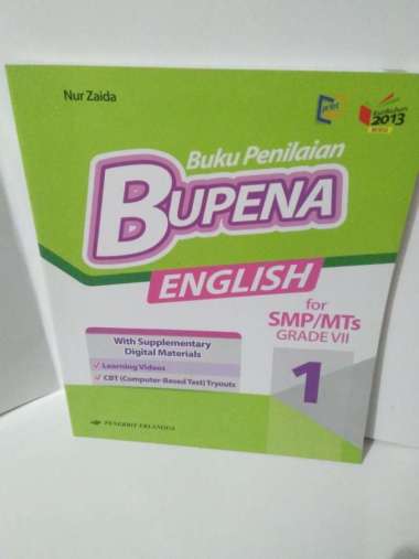 BUPENA BUKU PENILAIAN SMP BAHASA INGGRIS ENGLISH KELAS VII 7 ERLANGGA