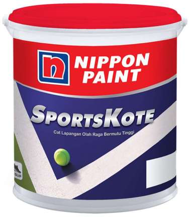 Nippon Paint Sportskote Tinting Cat Lapangan [25 kg] Putih (D1) -