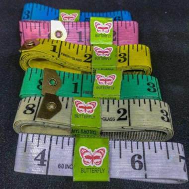 Meteran Kain/Baju/Badan ukuran Besar multi warna