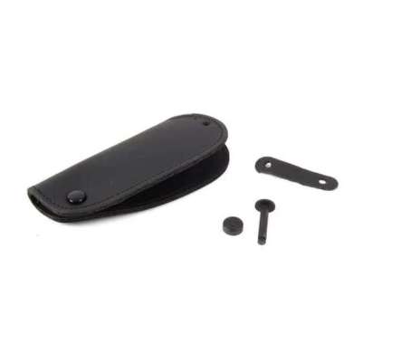 BMW E36 E46 E34 E39 E32 E38 Key Case Casing Sarung Kunci Kulit 51217006821 - hitam/black