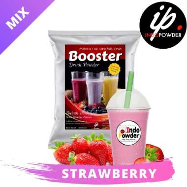 Bubuk Minuman STRAWBERRY 1Kg - Bubuk STRAWBERRY 1Kg - STRAWBERRY Bubuk 1Kg - STRAWBERRY Powder 1Kg