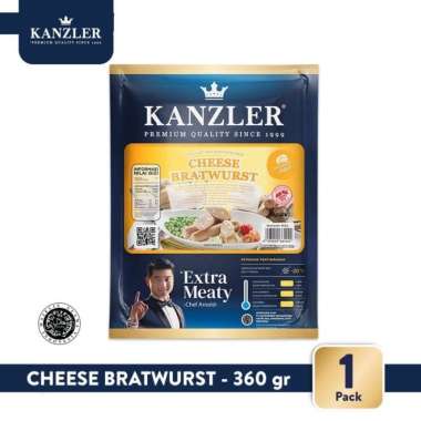 Promo Harga Kanzler Bratwurst Cheese 360 gr - Blibli