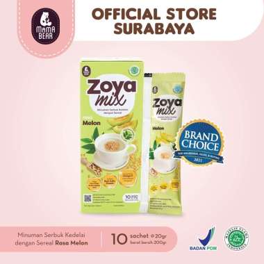 MamaBear Zoya Mix Susu Soya + katuk ASI Booster Zoyamix Mama Bear Soya Mix Melon