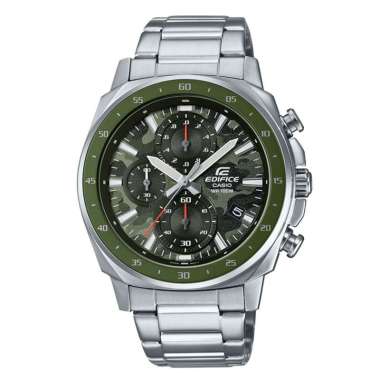 CASIO ORIGINAL - CASIO EDIFICE EFV-600D-3CVUDF - JAM TANGAN PRIA JAM PRIA LA - STAINLESS CASIO EDIFI