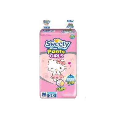 Promo Harga Sweety Silver Pants Girls M30 30 pcs - Blibli