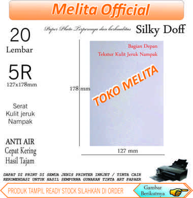 Kertas Foto Fujifilm 5R Doff