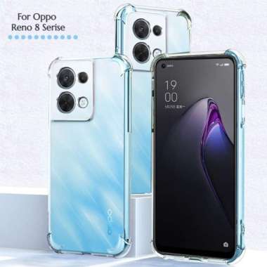 Soft Case Silikon Oppo Reno 8 5G & 8 Pro 5G Transparant Anti Crack RENO 8 PRO 5G