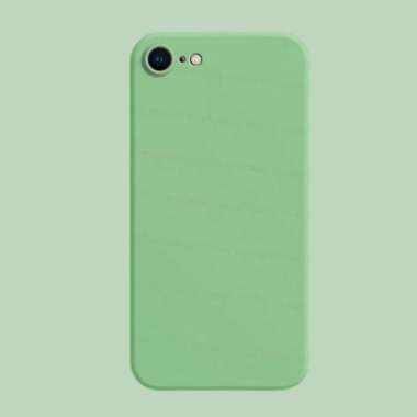 Soft Case Iphone 7, 8, Iphone SE 2020/2022 Liquid Silicone Slim Skin hijau matcha