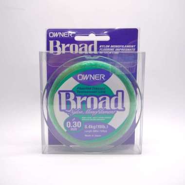 Jual Senar Pancing Owner Broad 0 16 Mm 6 Lb 2 7 Kg 300 M Ba01303 Online Oktober 2020 Blibli Com