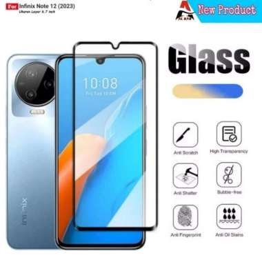Tempered Glass INFINIX NOTE 12 (2023) Screen Protector Handphone Tempered Glass Warna