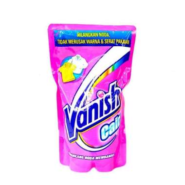Vanish Pemutih Liquid Pink Refill  425Ml