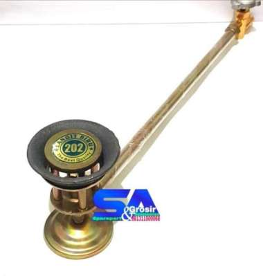 UNIT kompor MAWAR 202 - Kompor Gas semawar - joss - high pressure kuning