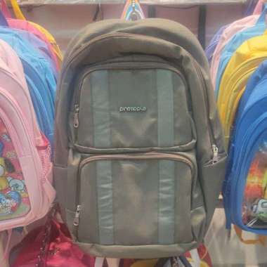 Pineapple 32211 Tas Ransel Sekolah Laptop 14inchi + Raincover Hijau