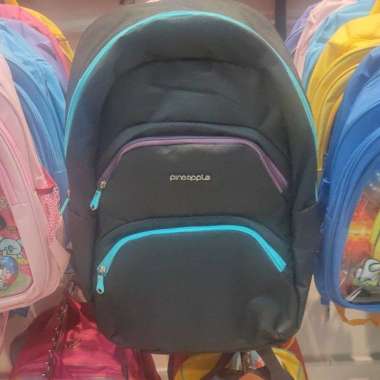Pineapple 32206 Tas Ransel Sekolah Laptop 14inchi + Raincover Hitam