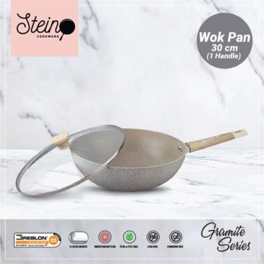 Stein Cookware Wok Pan 30cm grey