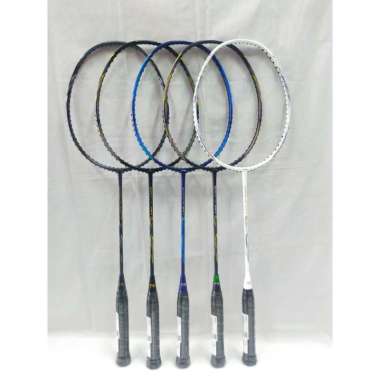 LINING SUPERLITE MAX 9 RAKET BADMINTON ORIGINAL BLACK GOLD