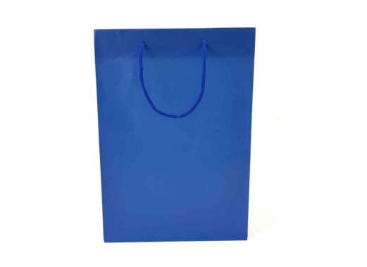 PAPER BAG POLOS/ PAPER BAG WARNA/ PAPER BAG MEDIUM/ BA2332G - Biru NAVY