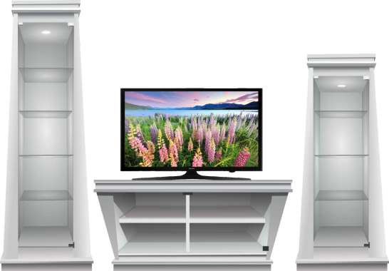 Jual Lemari Tv Kaca Terbaru 2020 Harga Murah Blibli Com