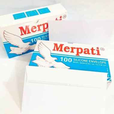 Amplop Merpati 104 PPS 70 grm BIRU PUTIH