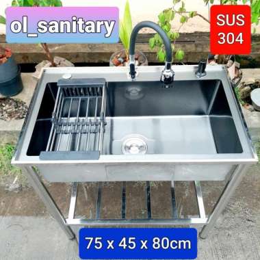 bak cuci piring sink black kitchen sink set stainless sink portable PORTABLE
