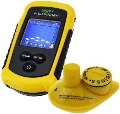 Wireless Fish Finder Lucky Pelacak Ikan Tanpa Kabel FFCW1108 Locator FFCW1108-1 Sonar Sensor M/L kun
