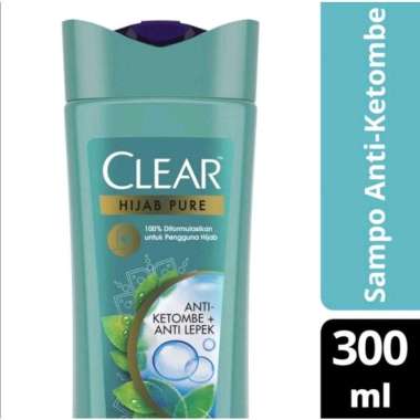 Promo Harga Clear Shampoo Hijab Pure Anti Ketombe & Anti Lepek 320 ml - Blibli