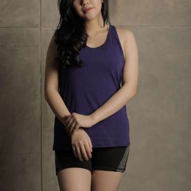 GapFit Breathe RCRBack W Tank Top|Baju Olahraga Wanita XL Lilac Purple