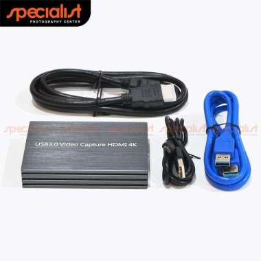 HDMI Video Capture Card S300 4K USB3.0 Grey