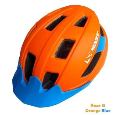 Raze R13 Helm Sepeda Lipat MTB XC AM Enduro ML 57-61cm M-L Orange