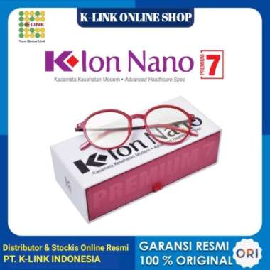 Kacamata K Ion Nano Premium 7 Original | Frame Kacamata Kesehatan - Multicolor